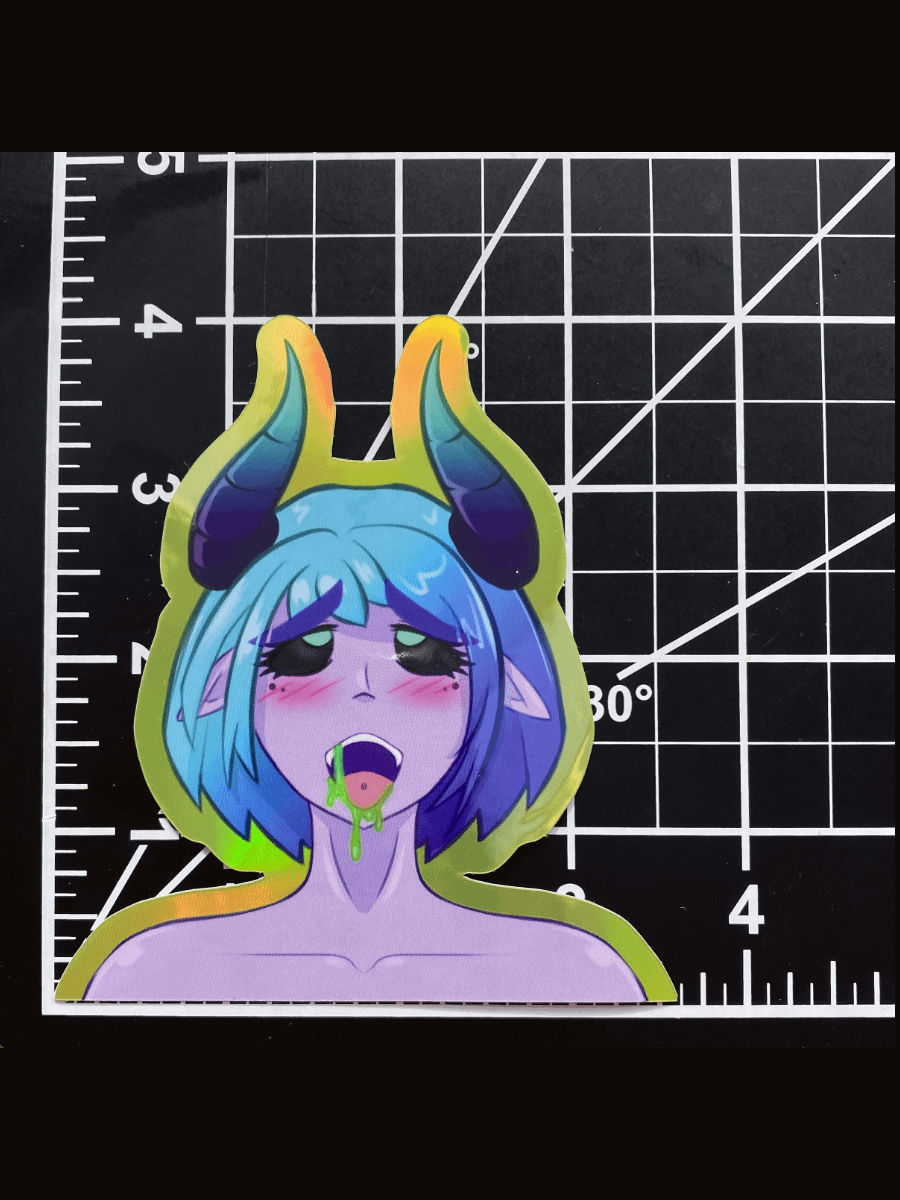 Shiva Slime Holographic Waterproof Sticker product image (1)