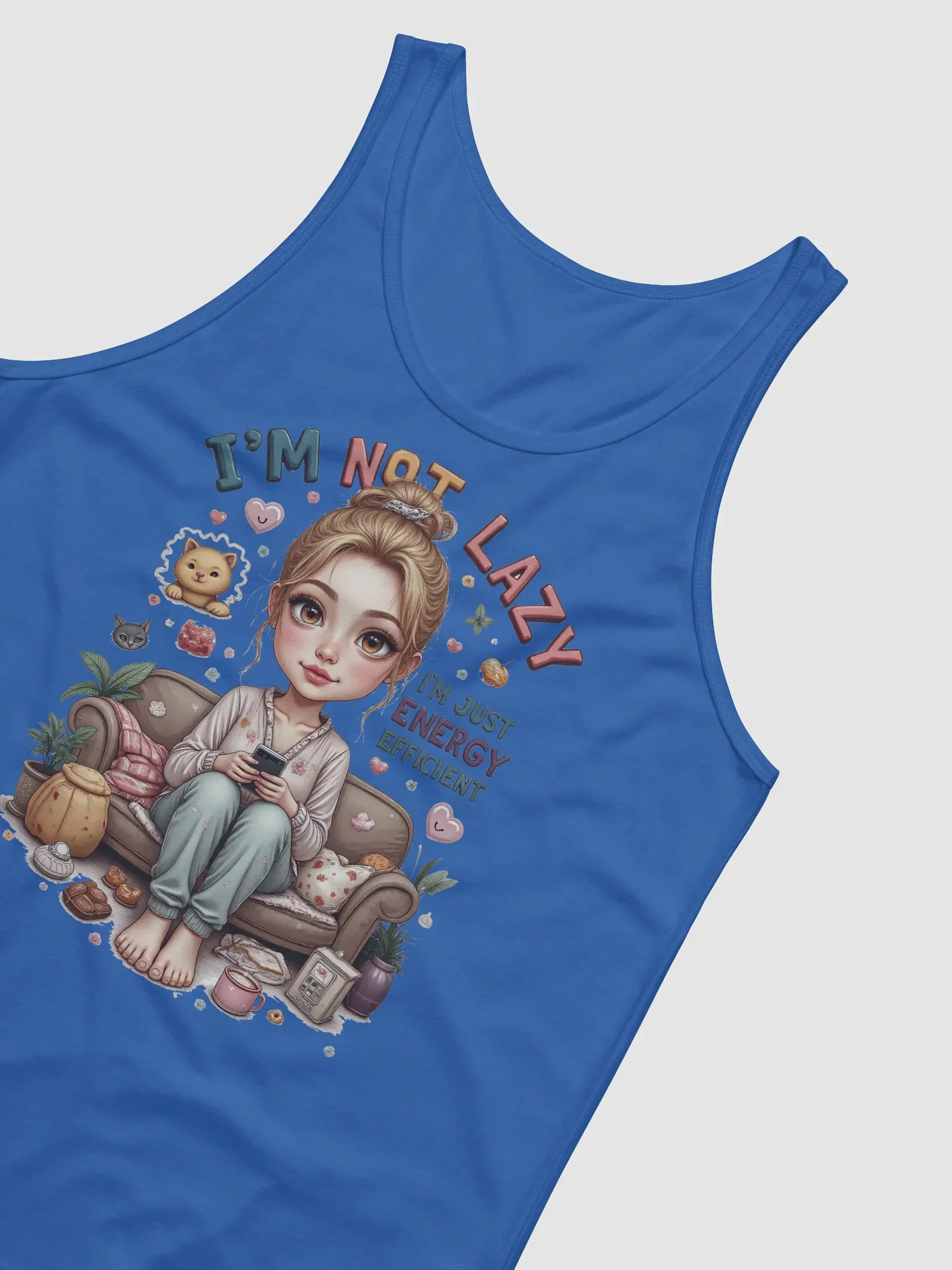 I'm Not Lazy I'm Energy Efficient Tank Top product image (14)