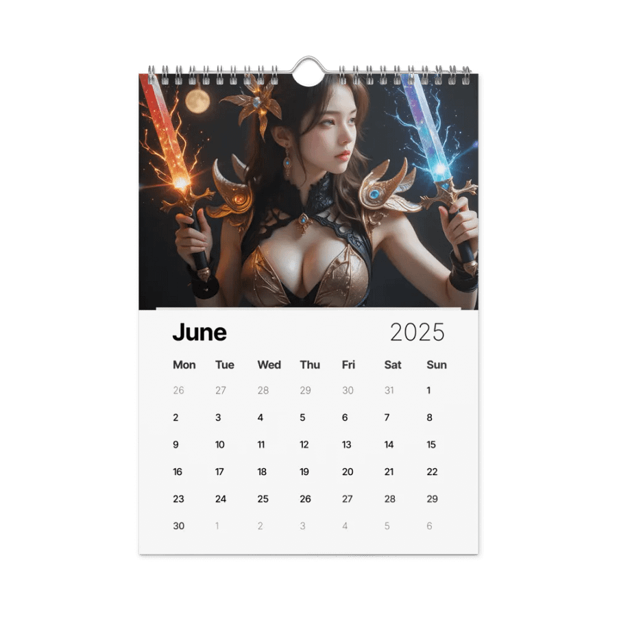 Fantasy Wall Calendar 2025 product image (9)