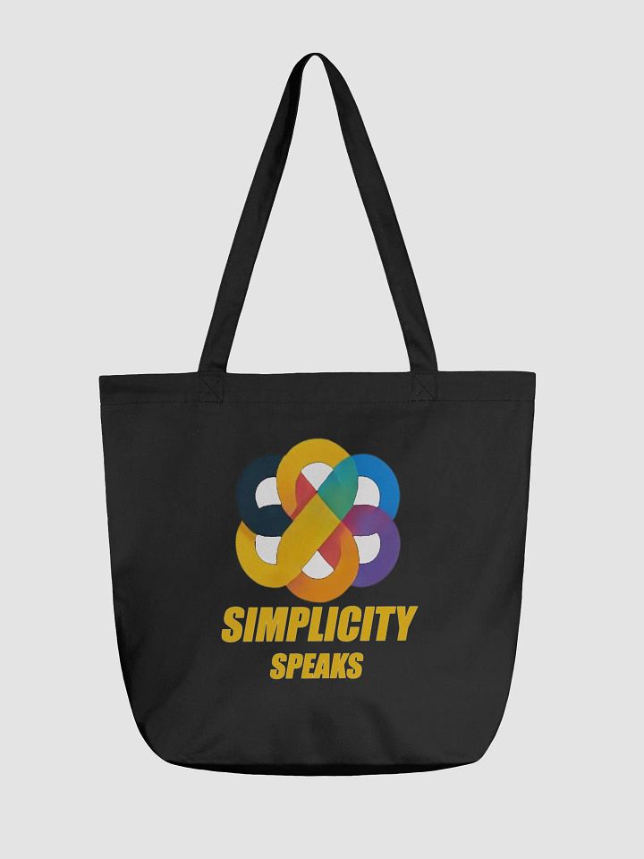 Simplicity Speaks Tote Bag product image (2)