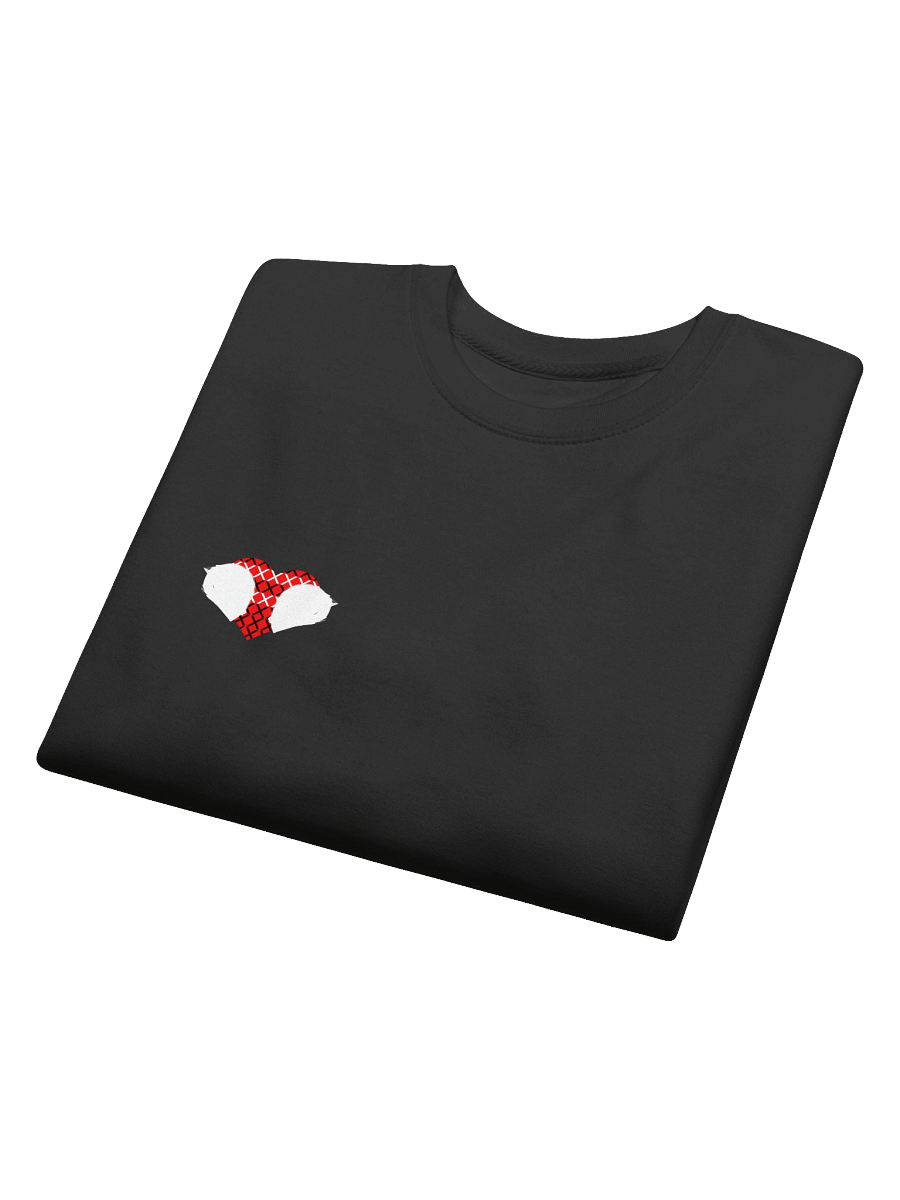 Matching Road Helmet Heart (White-Left) | Crewneck product image (4)