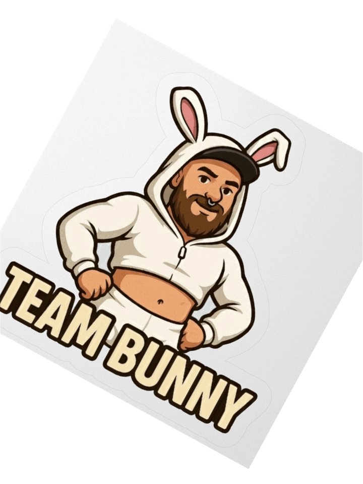Team Bunny sticker product image (4)