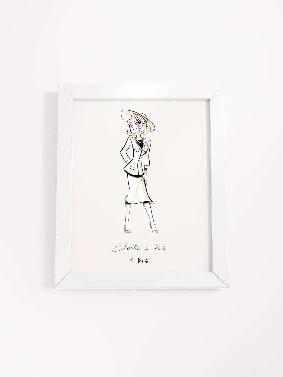 Framed Poster - Charlie in Paris product image (1)