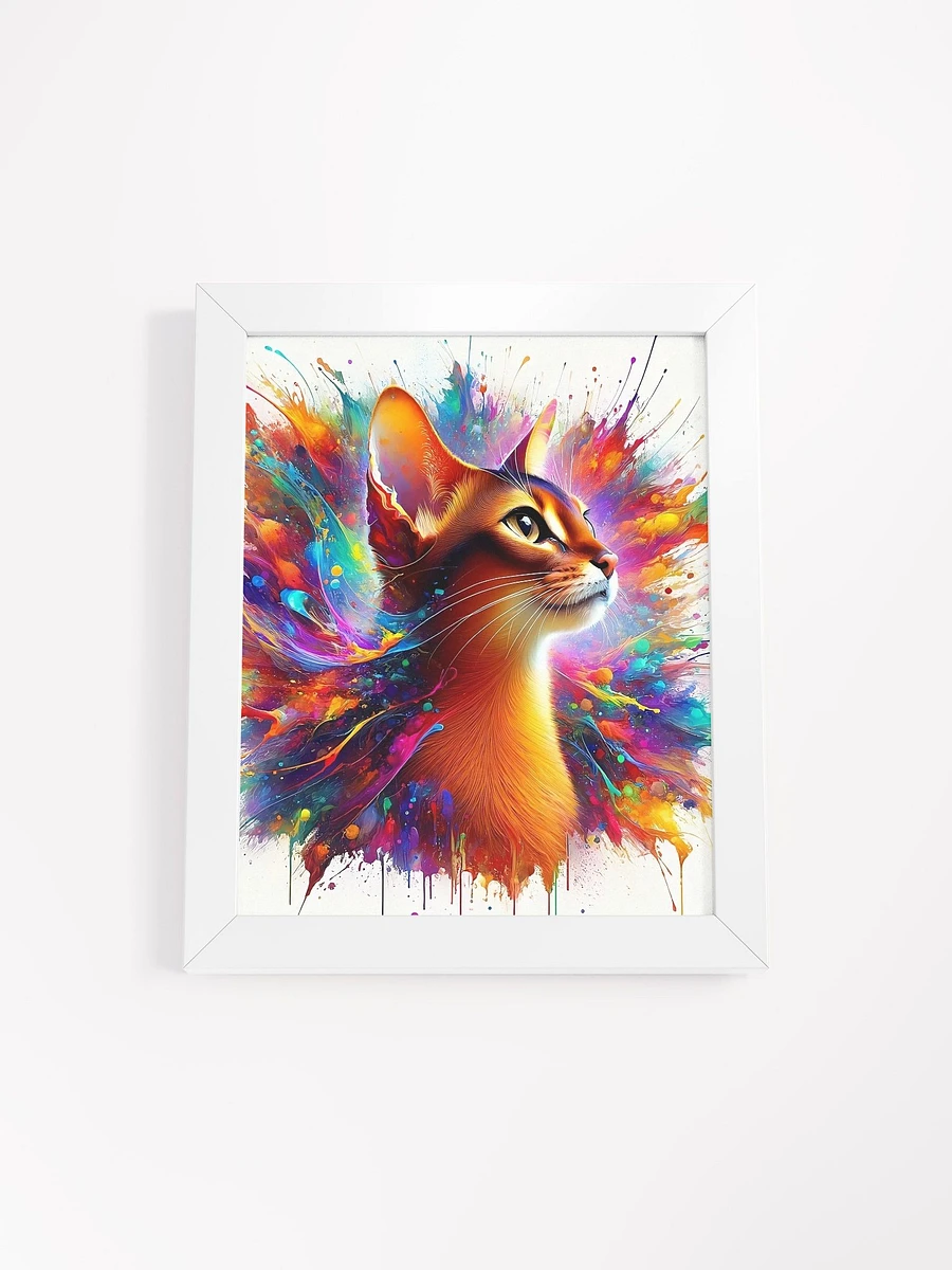 Framed High-Quality Matte Poster (in): Abyssinian product image (49)