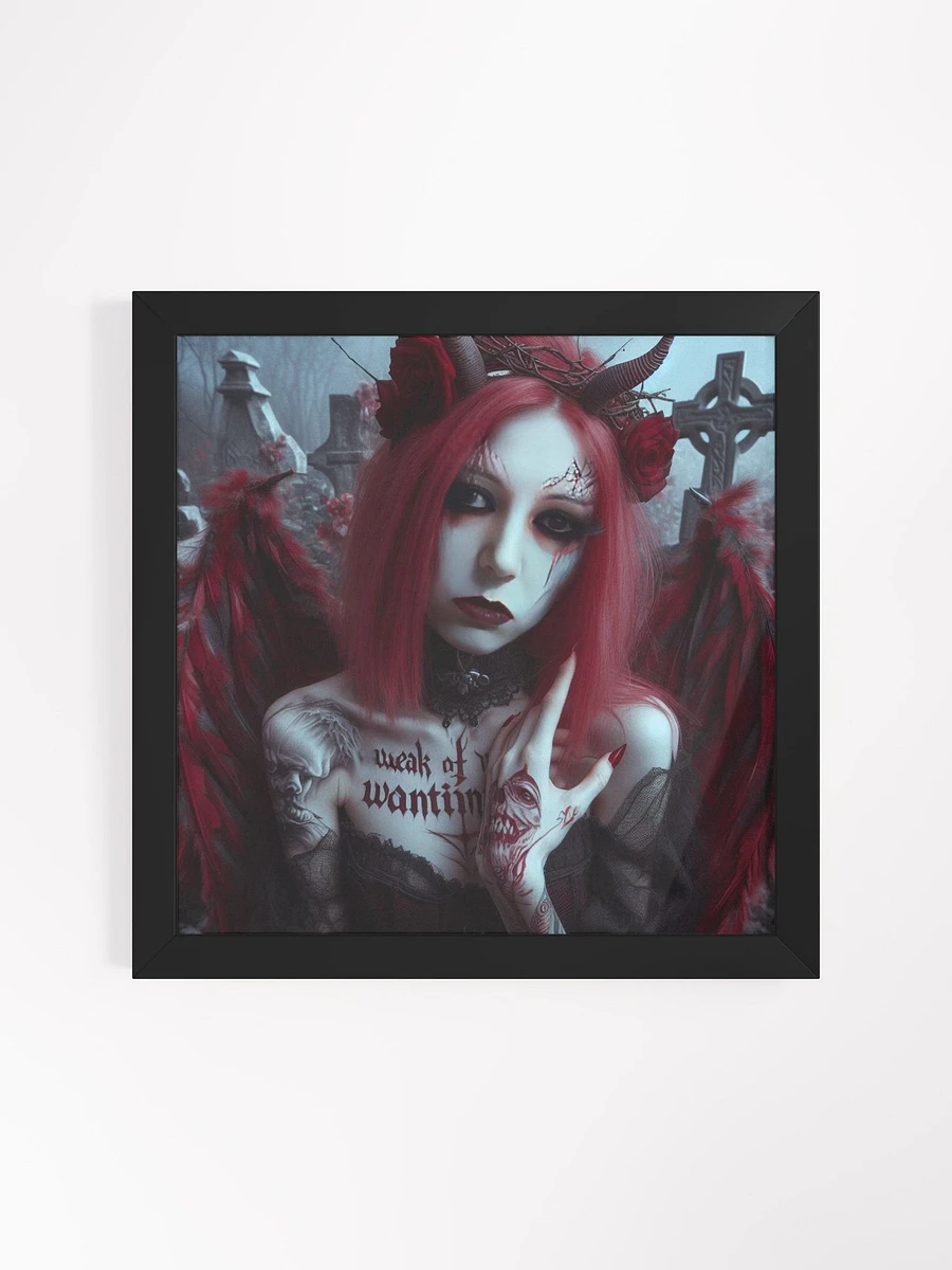 Weak Of Wanting 'The Demons Inside' Framed Picture product image (1)
