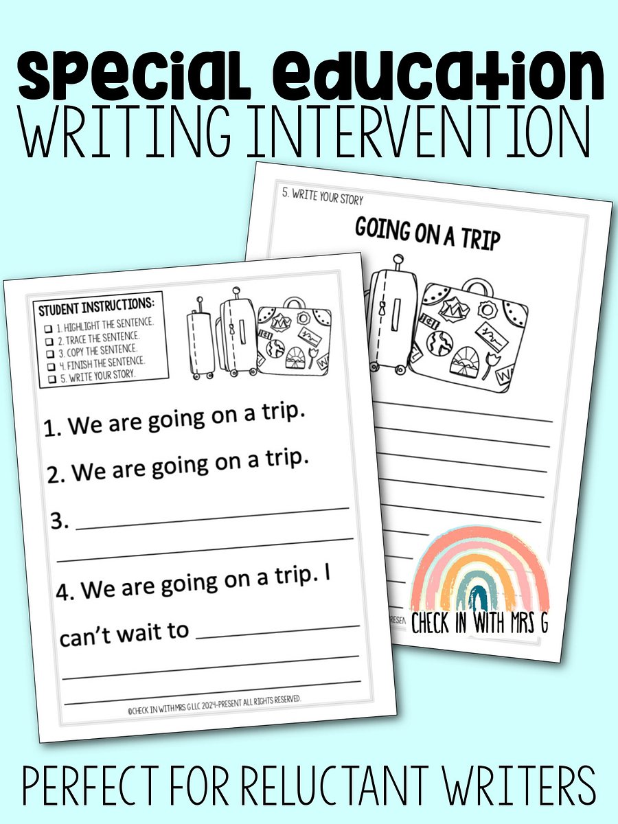 Writing Sentences Workbook Grades 2&3- Instant Download product image (2)