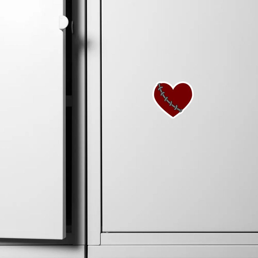 Stitched Heart Magnet product image (10)
