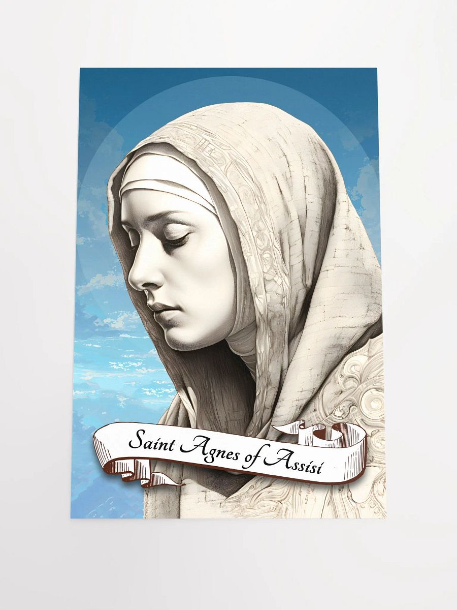 Saint Agnes of Assisi Poster product image (3)