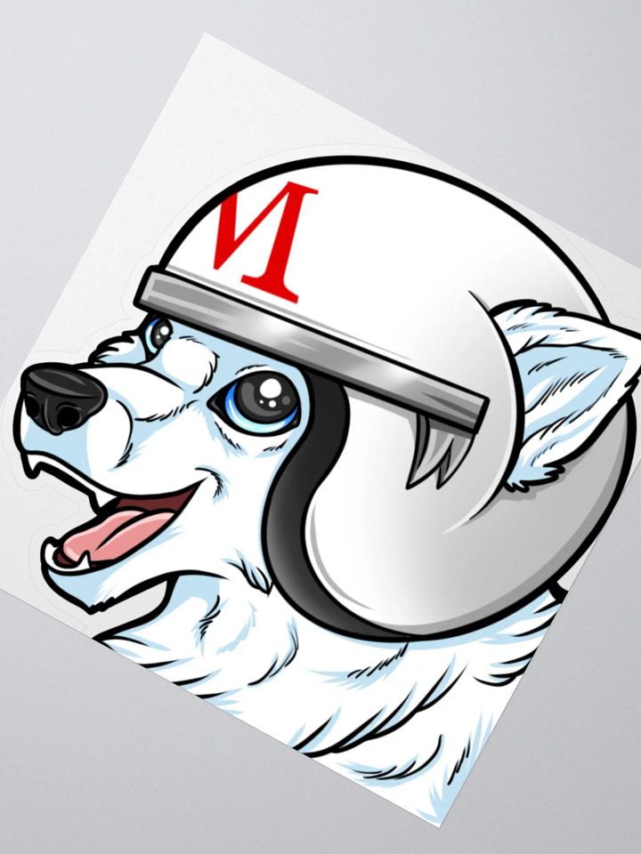 Fox Racer Emote Sticker product image (6)