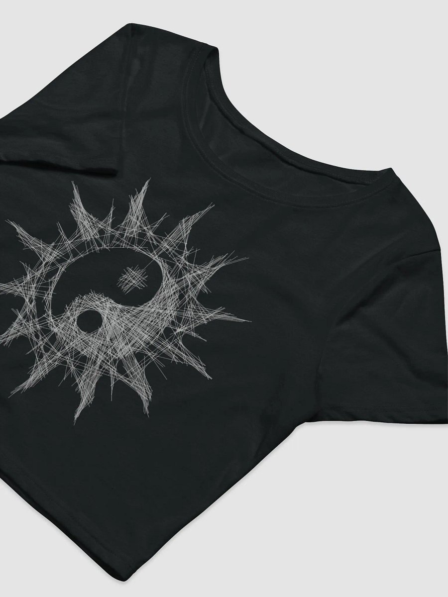 Radiant Geometric Sun Women's Crop Tee product image (5)
