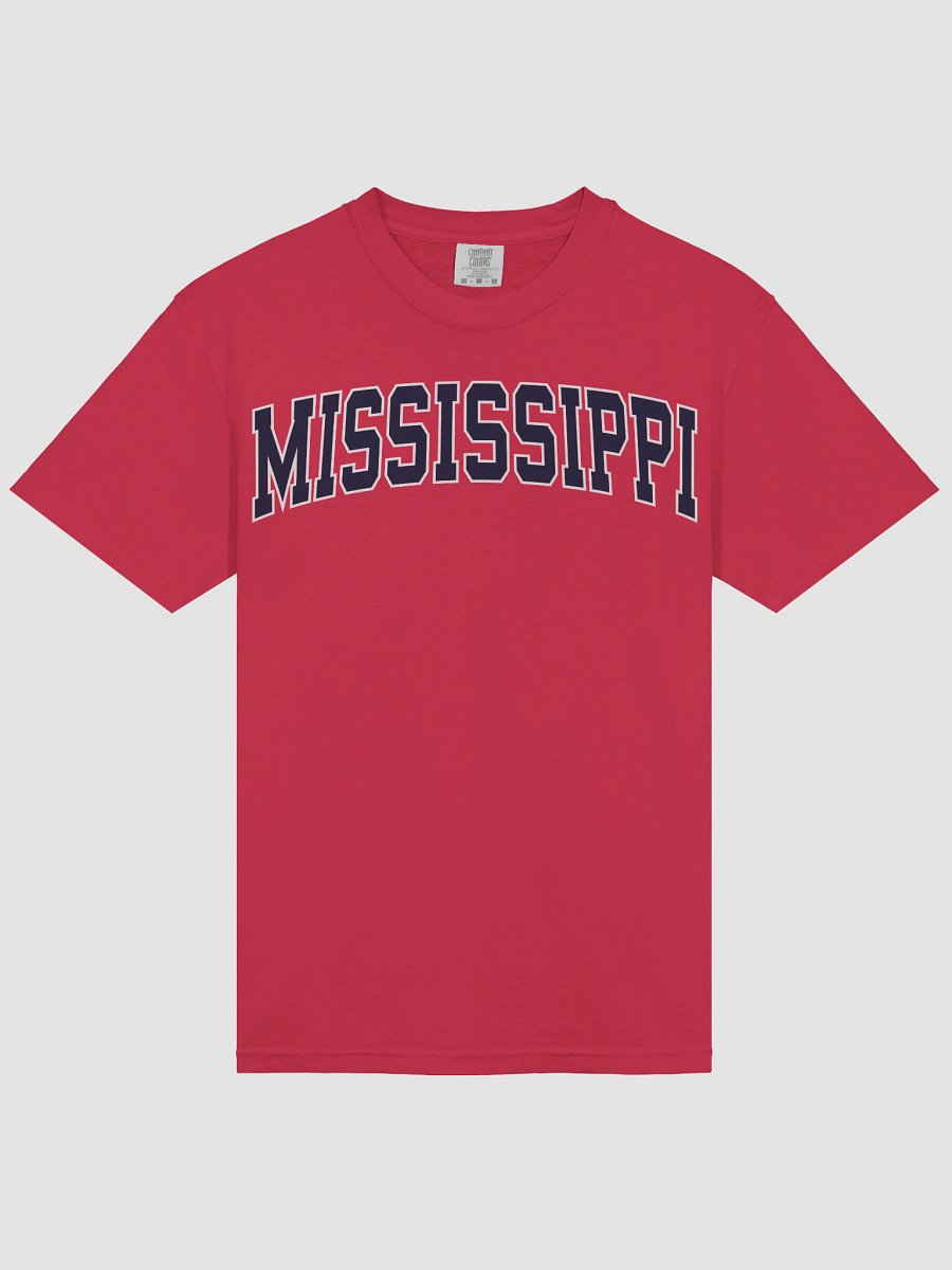 Mississippi Vintage Stylish Unisex Garment-Dyed T-shirt product image (4)