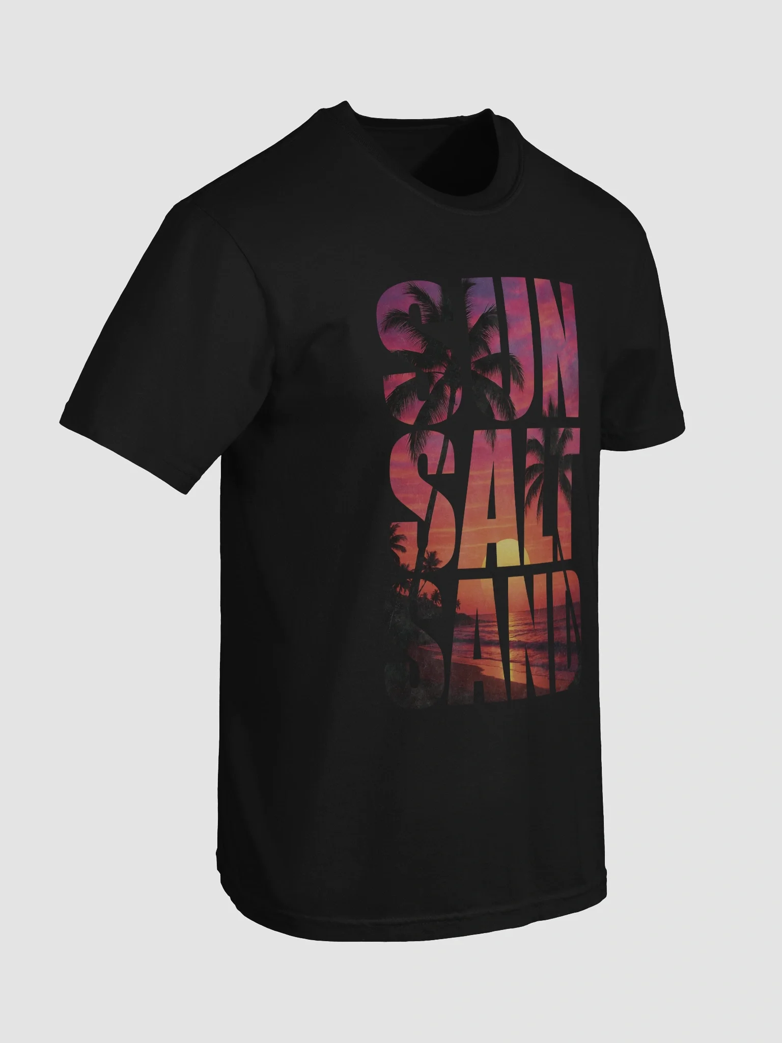 Sun Salt Sand Beach Scene T-Shirt product image (44)