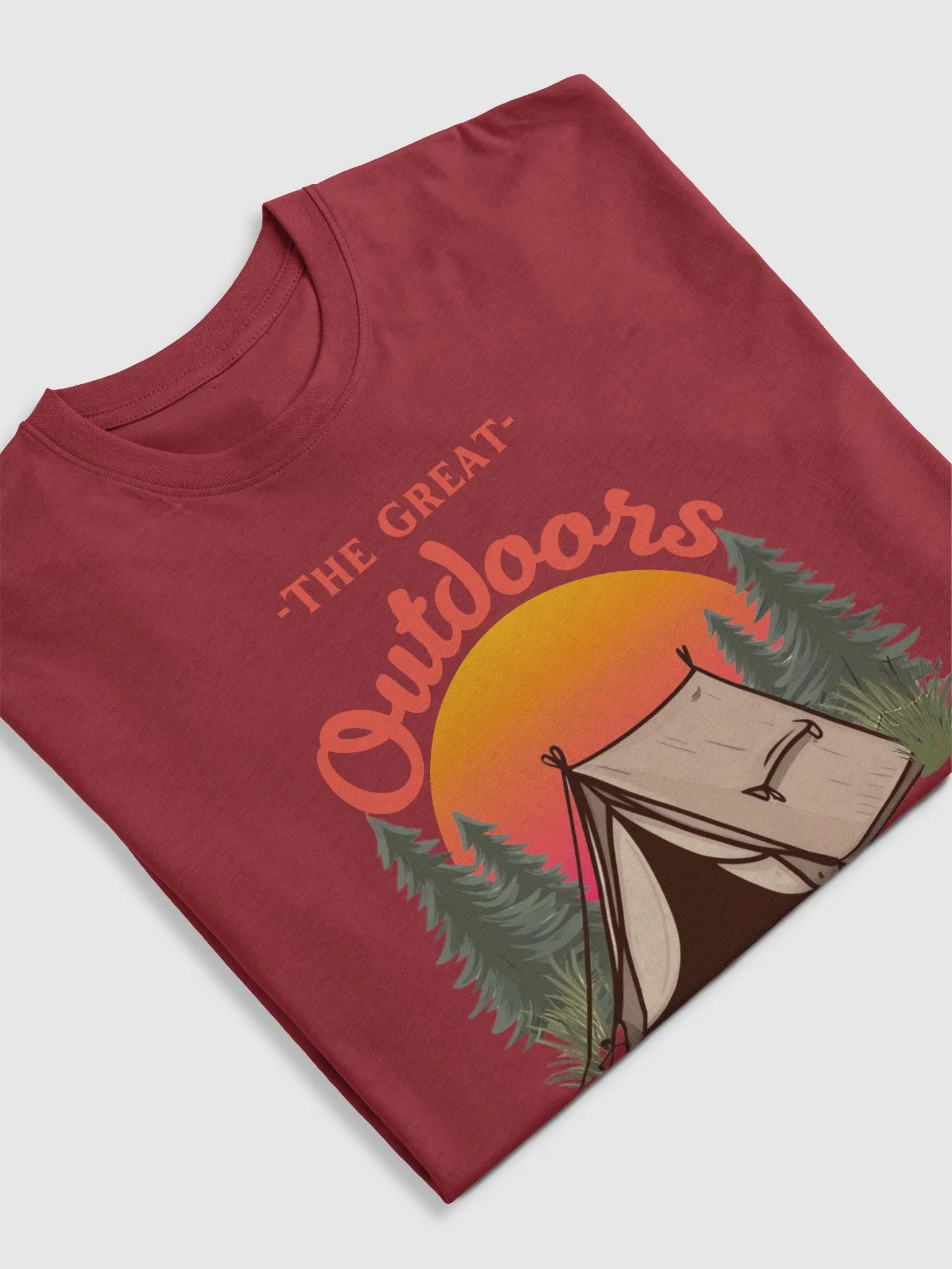 The Great Outdoors Next Door Backyard Camping T-shirt product image (23)