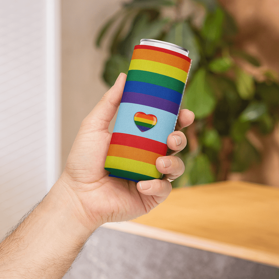 Copy of Pride Heart Can Cooler product image (13)