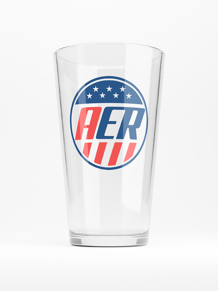 AER Circle Logo Pint Glass product image (1)