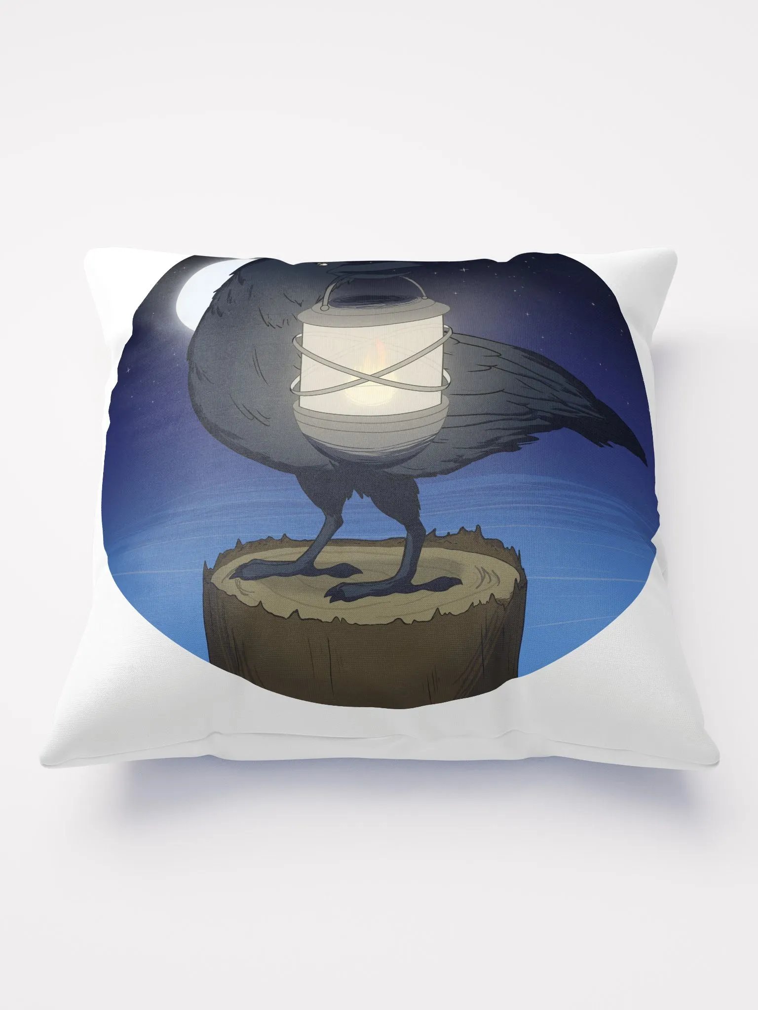 Lantern Bird Pillow product image (1)