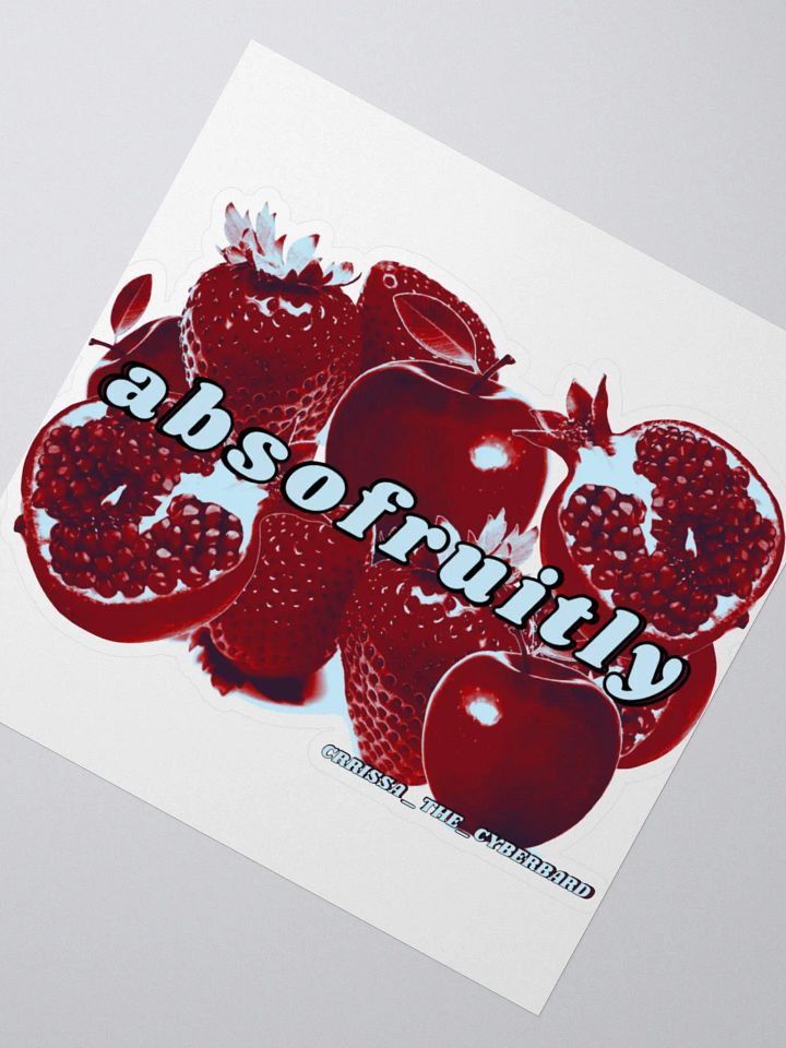Crrissa - Absofruitly - Sticker product image (2)