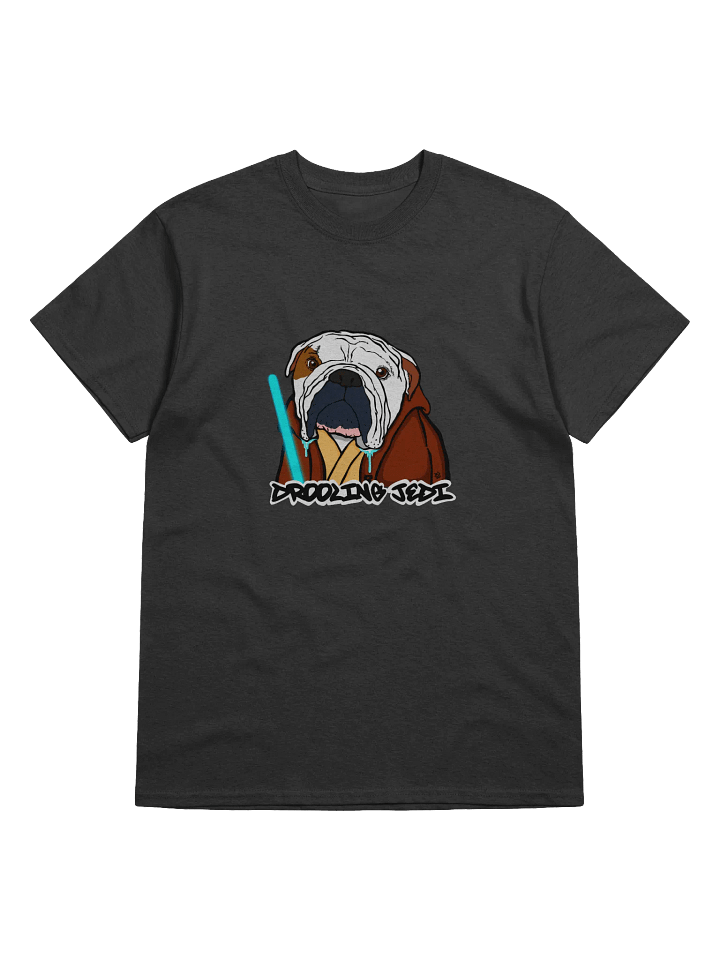 Drooling Jedi Bulldog T-Shirt product image (1)