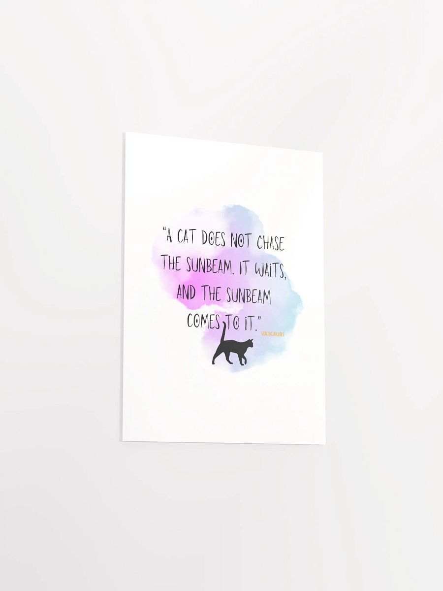 Vaikauri Wisdom Cat Artprint product image (12)