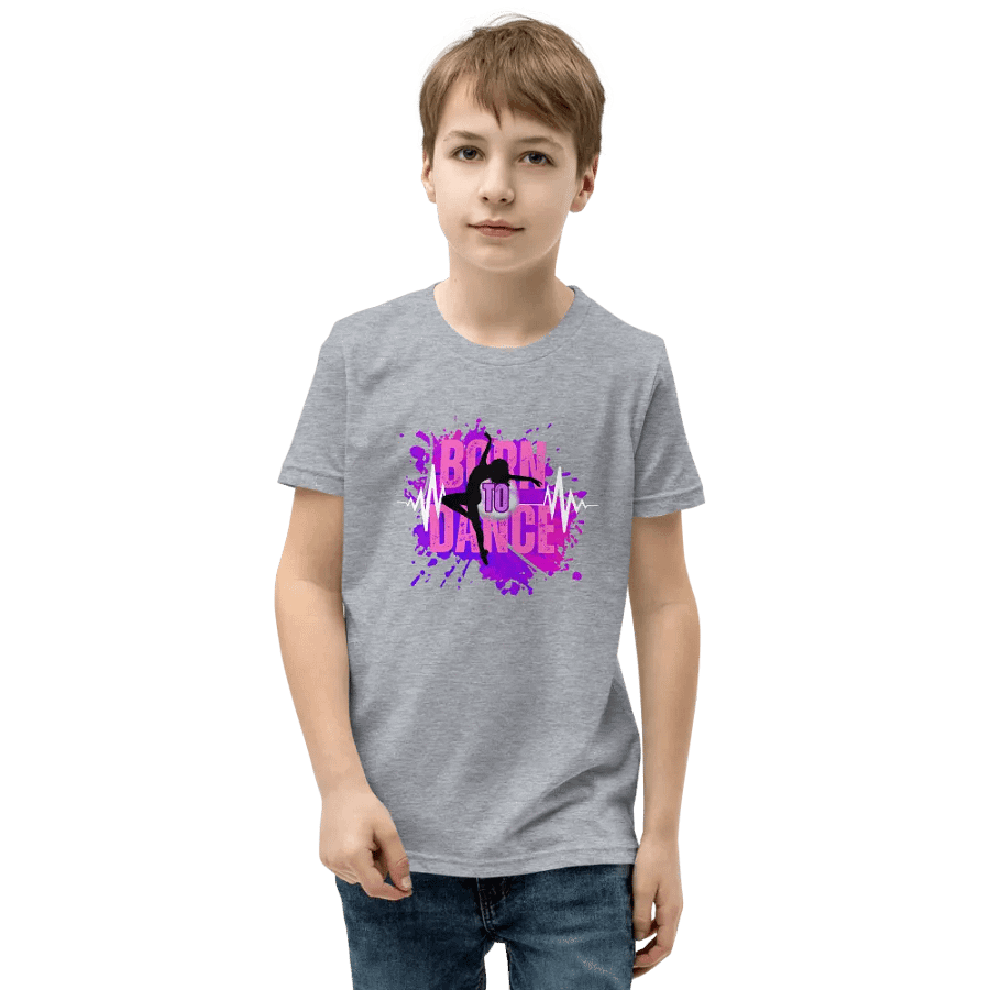 Born to Dance Her Silhouette Dynamic Dance Youth T-Shirt product image (10)