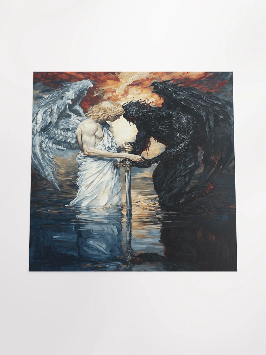 Ethereal Conflict Matte Poster product image (4)