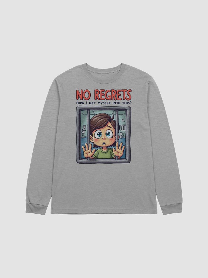 No Regrets Behind Bars Long Sleeve Tee product image (9)