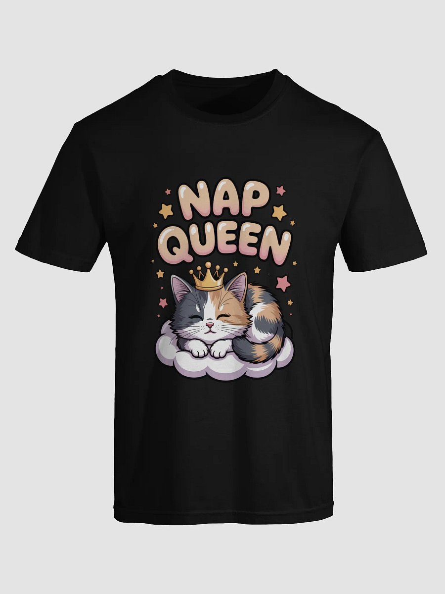 Nap Queen Cat Crown T-Shirt product image (3)