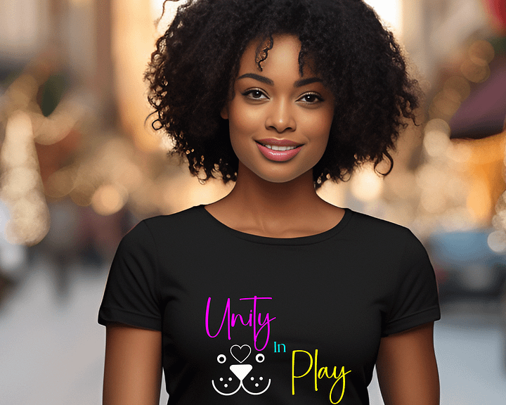 Dog Print Tees, Unity In Play product image (1)