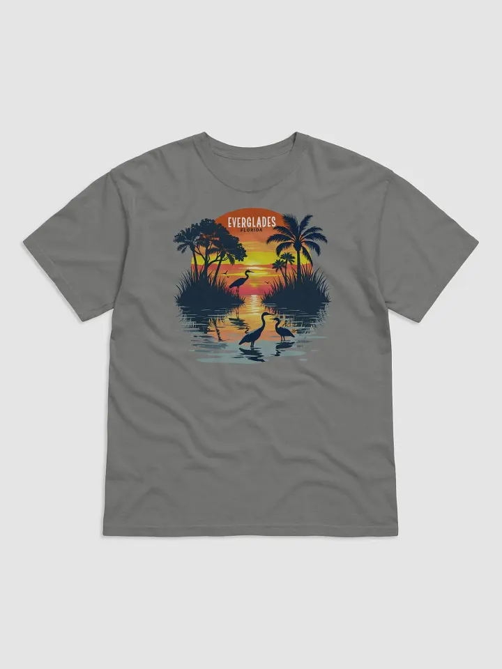 Everglades Sunset Cotton Tee product image (1)