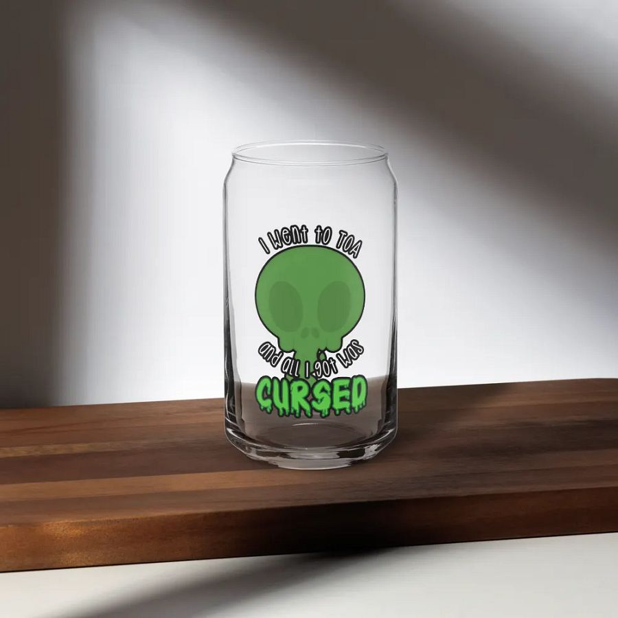 All I Got Was Cursed - Hunter - Can Glass product image (5)