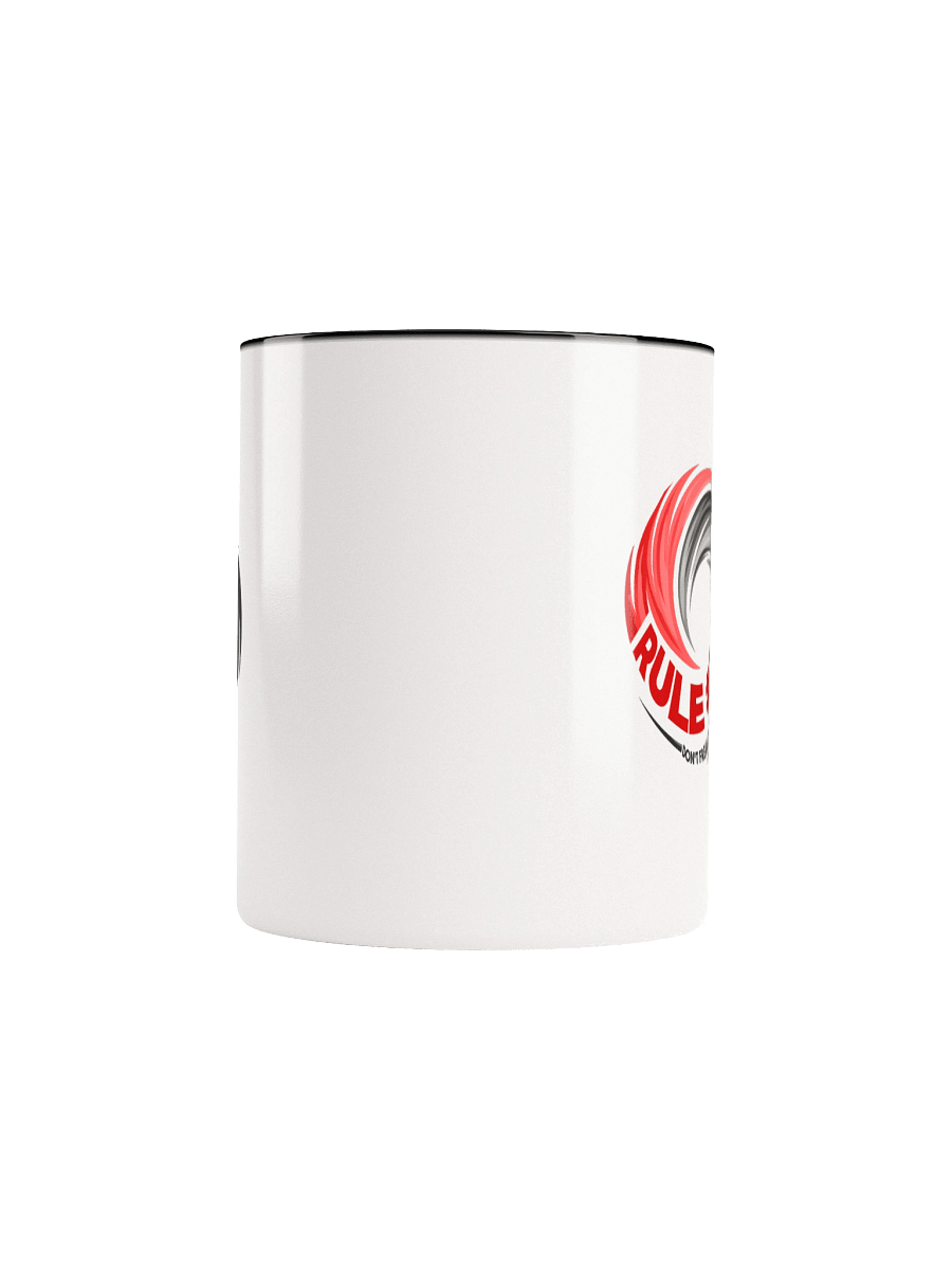 Rule #7 Ceramic Mug Pewter and Red product image (29)