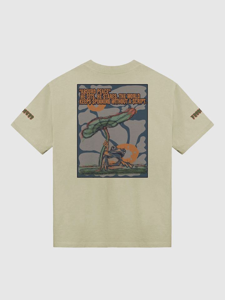THE FROGSURD AS Colour Premium Oversized Faded T-Shirt Gildan Unisex Softstyle T-Shirt product image (5)