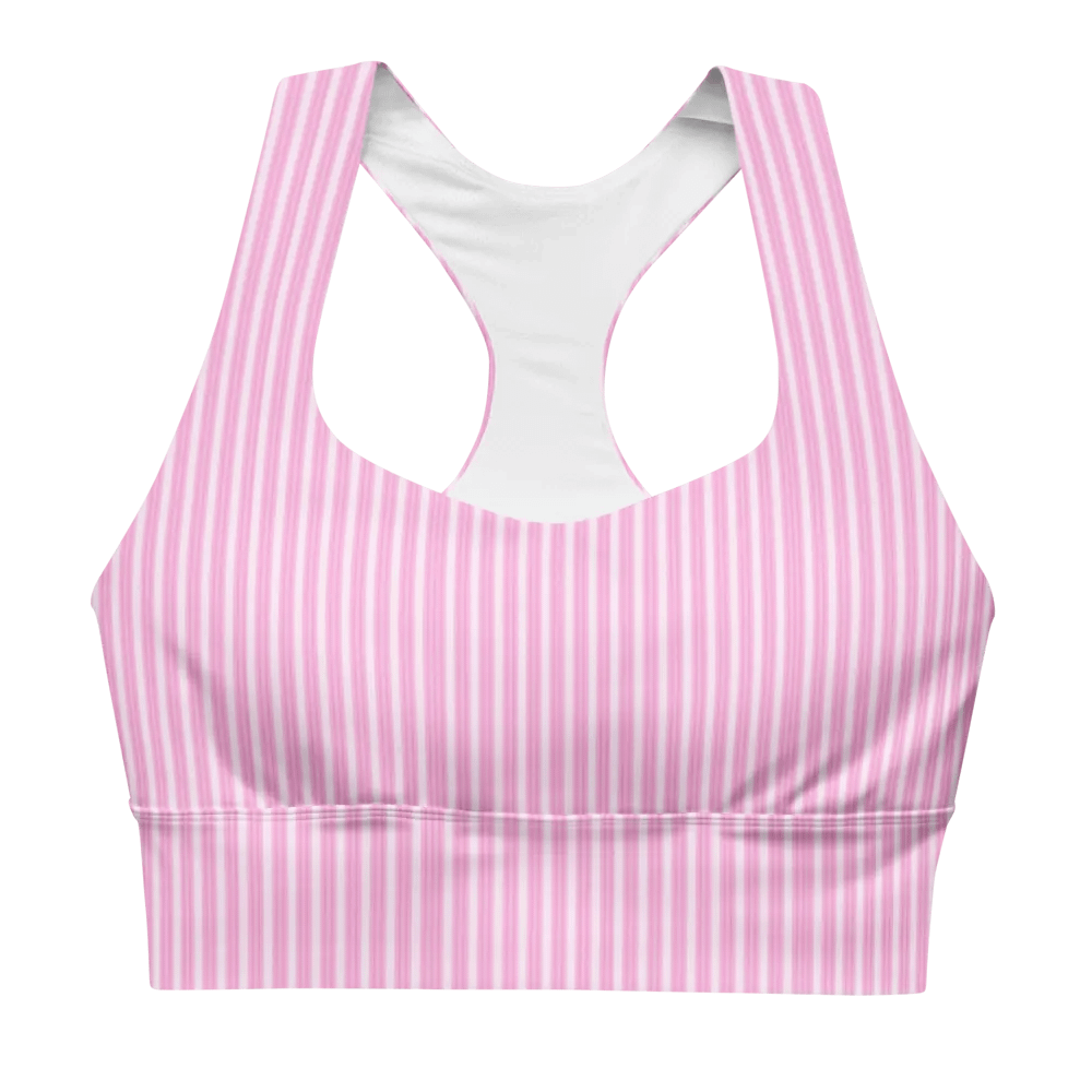 Stripes for days sports bra product image (1)