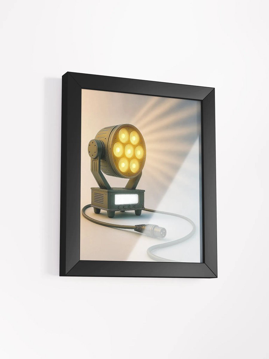 Theatrically Jerry: "Amber Ray's" Moving Head Wash Light Fine Art Print product image (9)