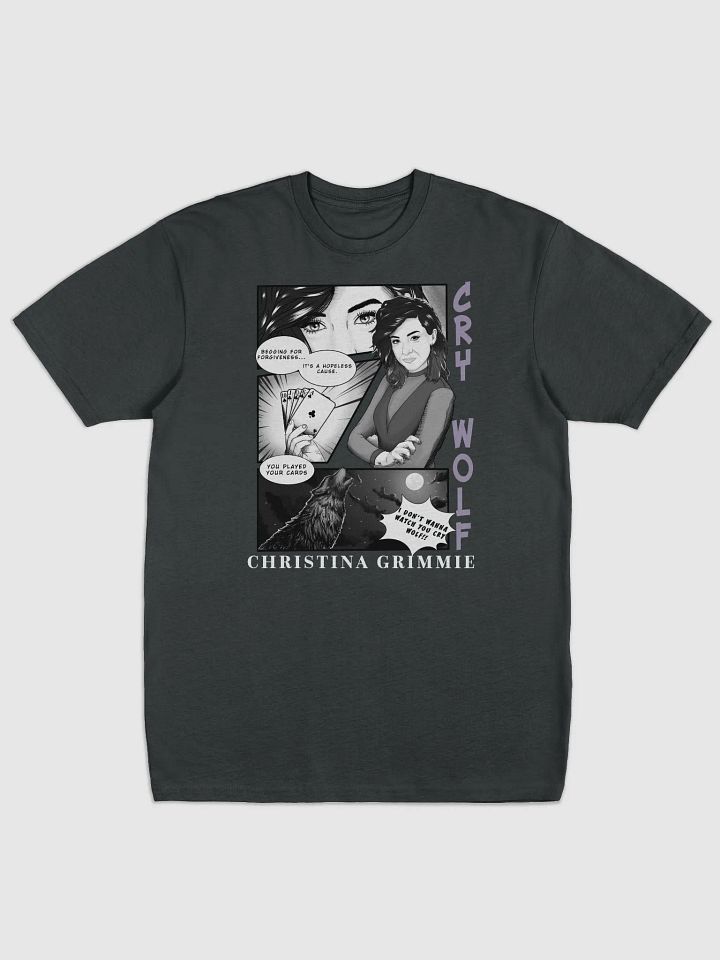 Cry Wolf Comic Black Tee product image (2)