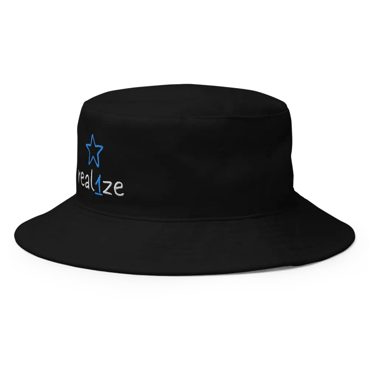blue nova real1ze bucket hat product image (2)