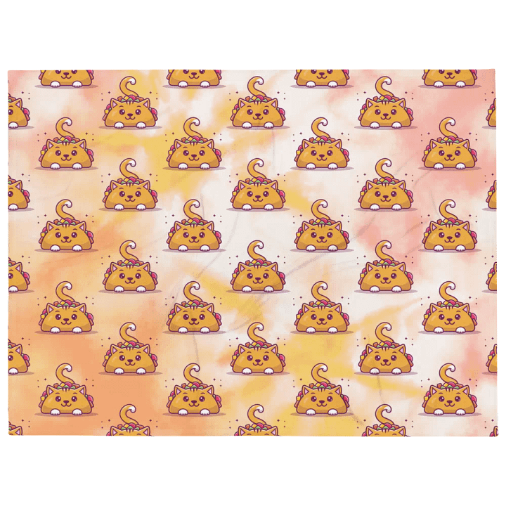 Taco Kitty Blanket product image (1)