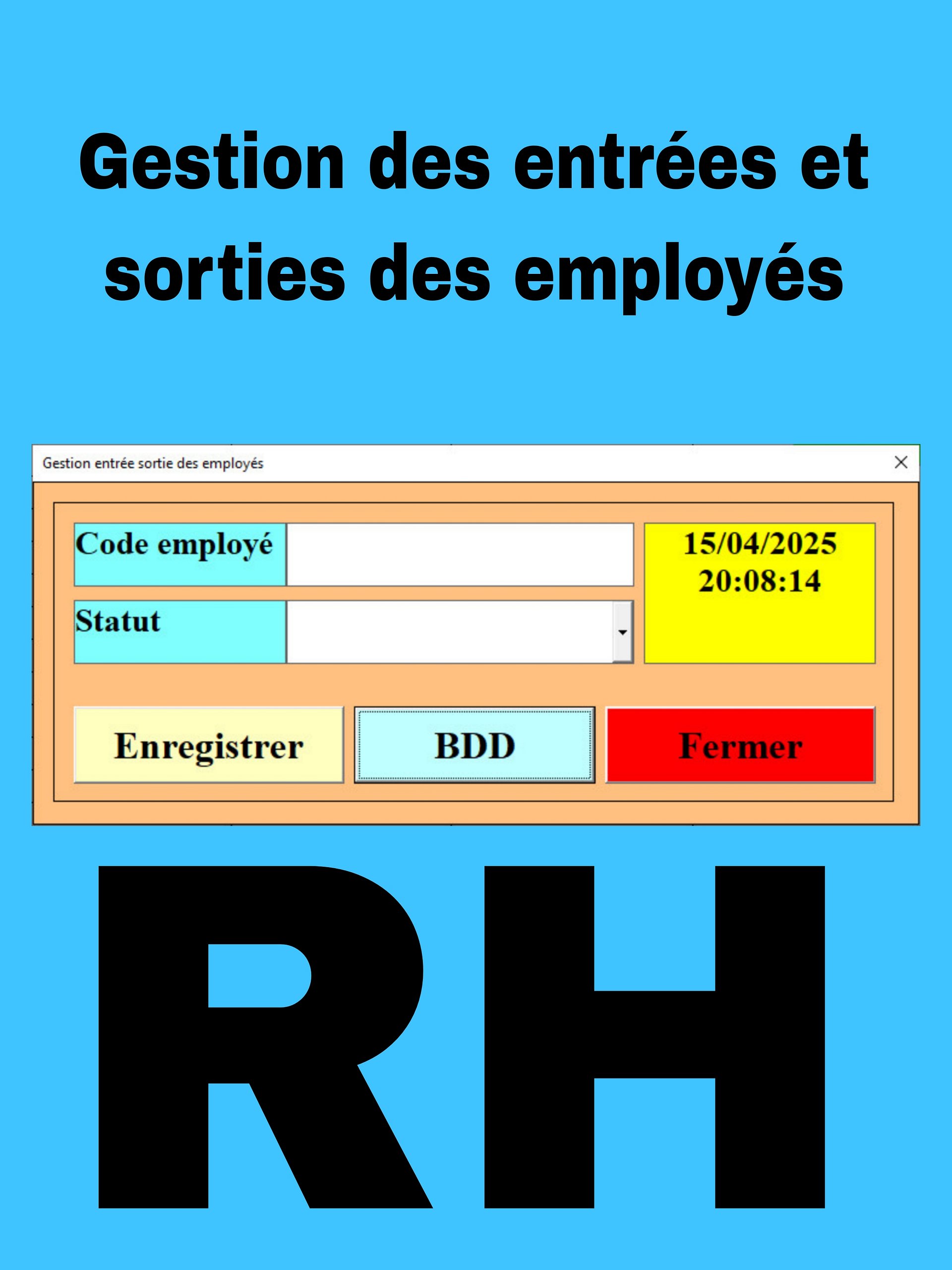 Gestion des Entrées et Sorties des Employés product image (1)