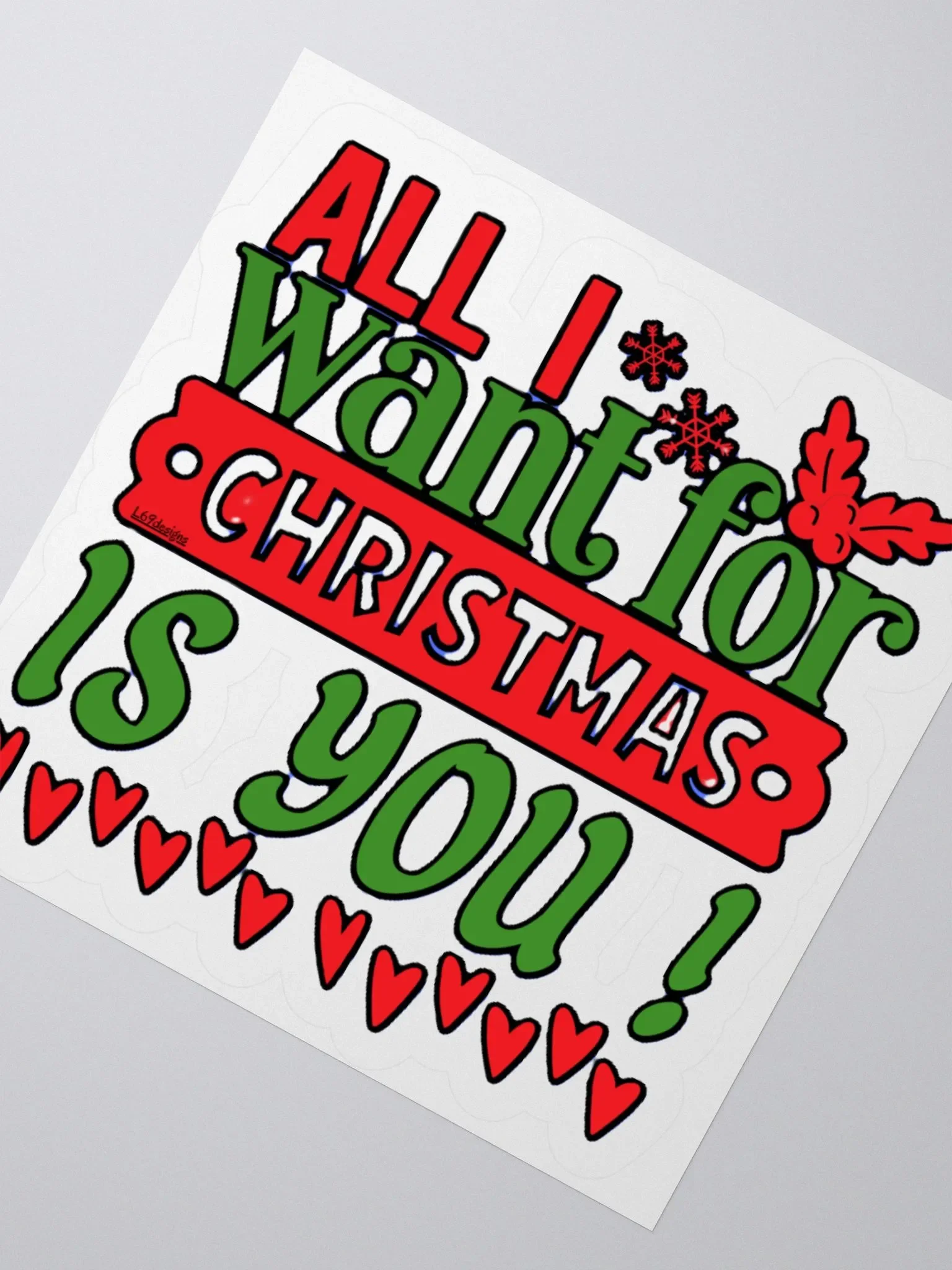 ALL I WANT FOR CHRISTMAS IS YOU! product image (2)