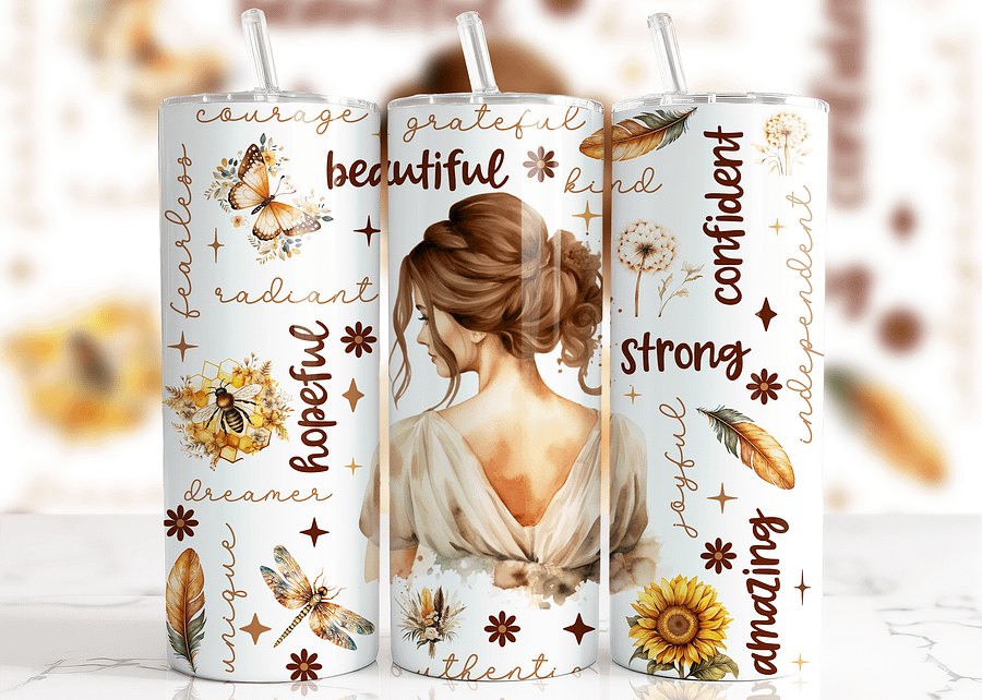Empowerment Nature Stainless Steel Tumbler product image (1)