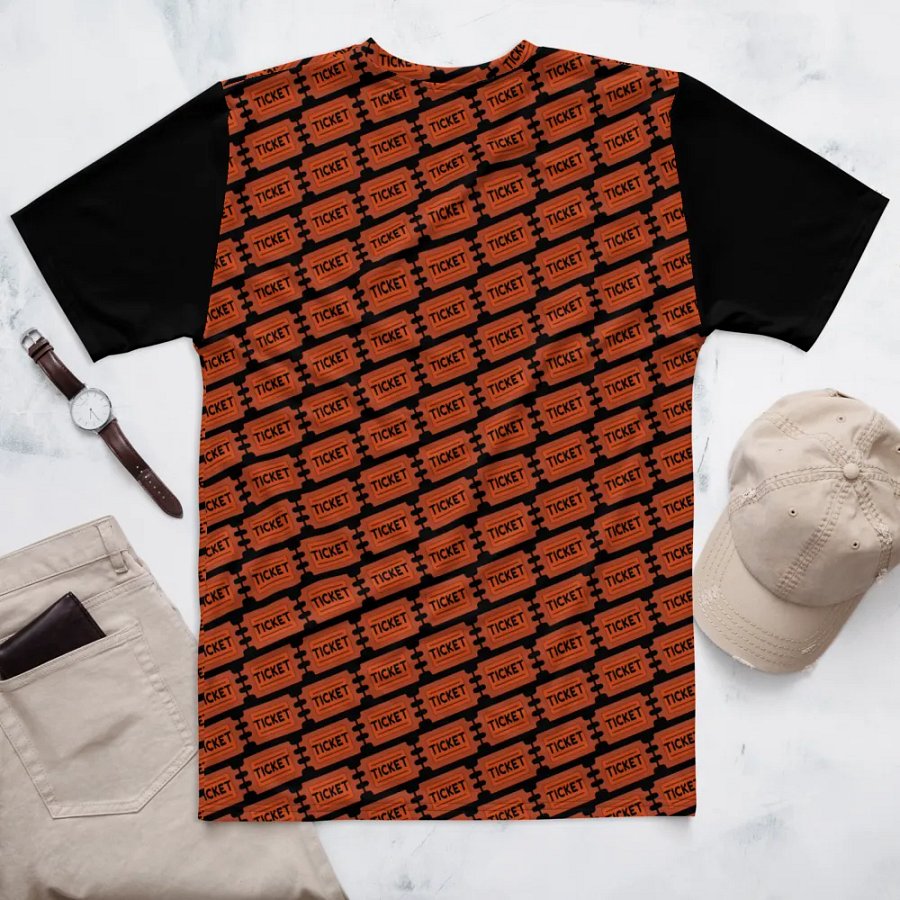 Ticket All-Over Print Tee product image (6)