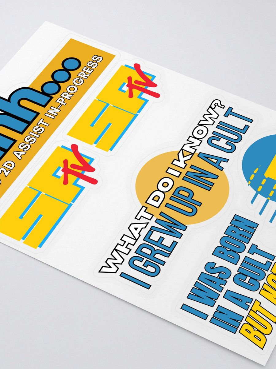 SPTV Multi Sticker Pack #1 - (Bumper Sticker Styles) product image (3)