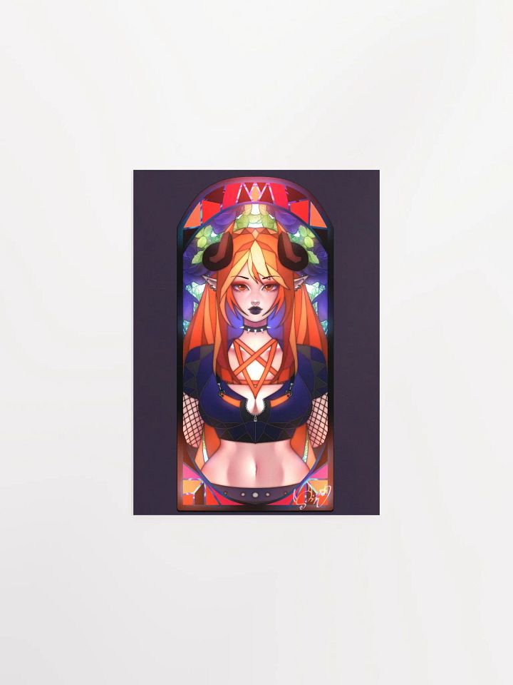 Sin In Stained Glass Poster product image (1)