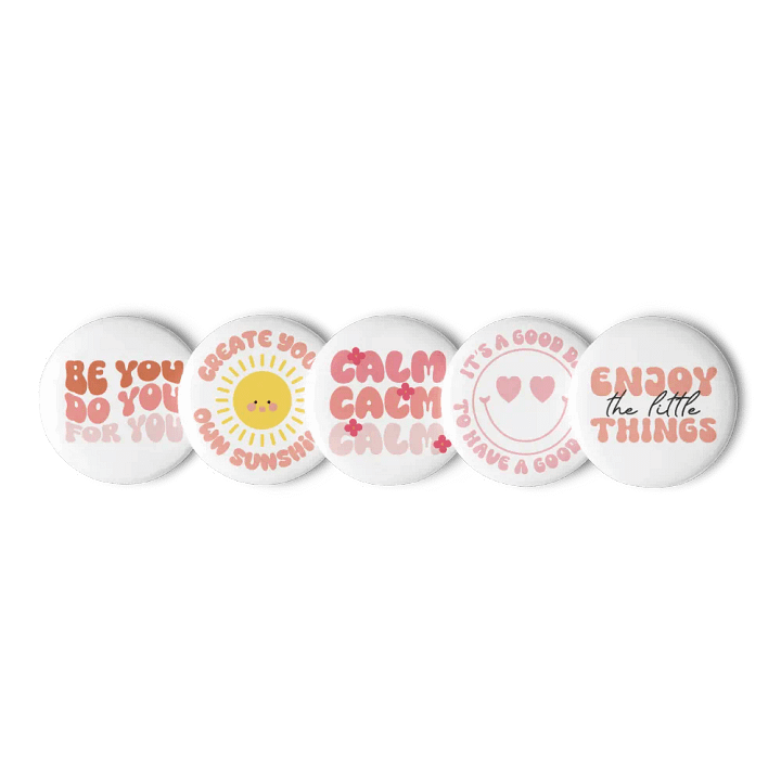 Motivational Mantra Pin Set product image (3)