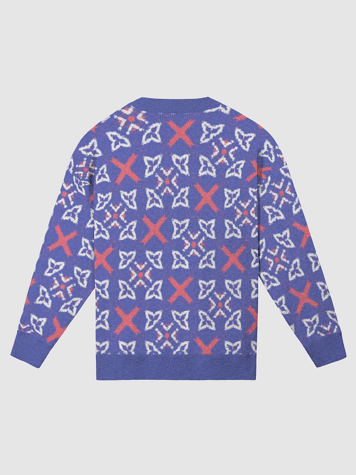Cozy Jacquard Knit Relaxed Sweater product image (6)