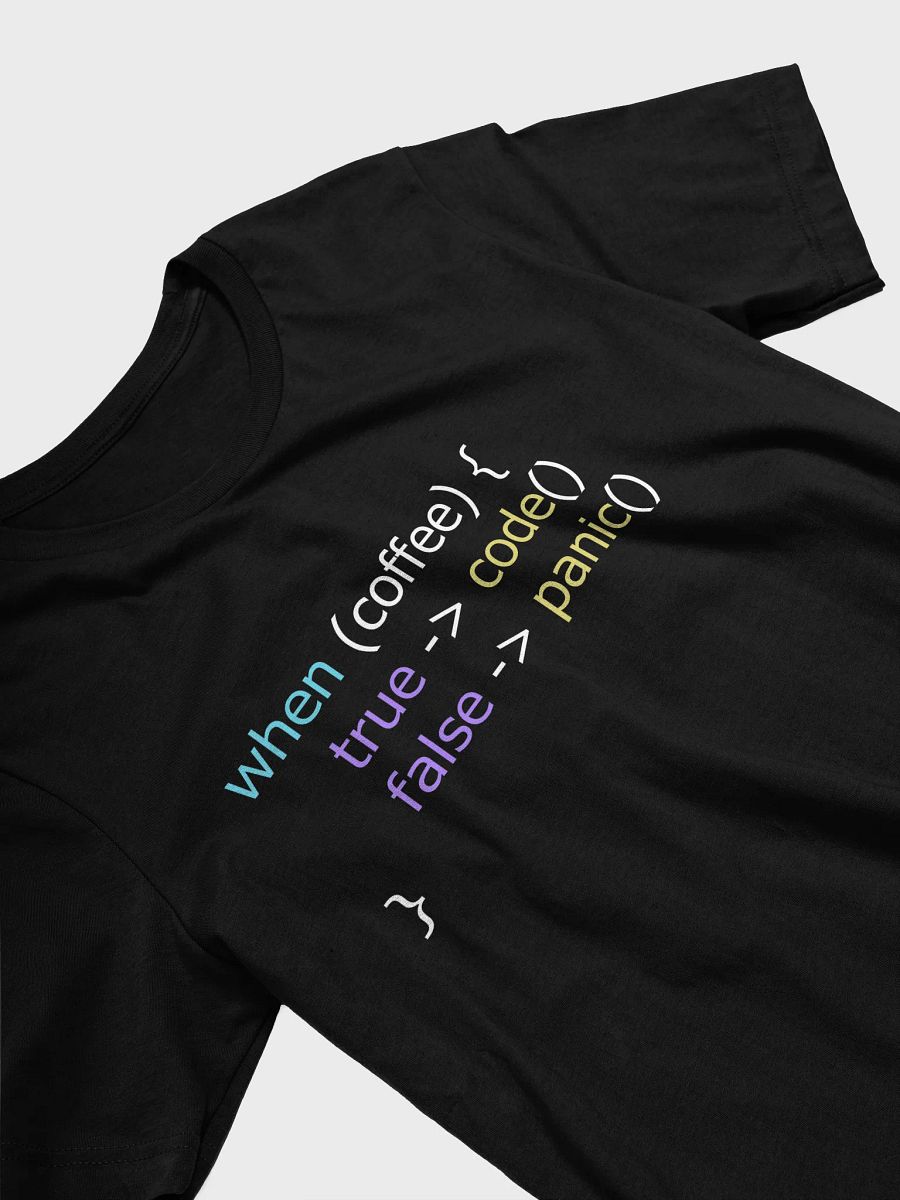 Kotlin Coffee Code T-Shirt product image (8)