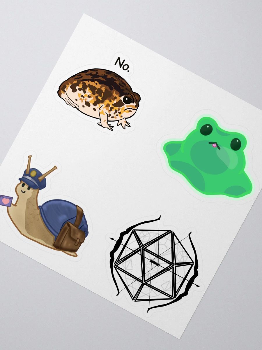 Funny Friends Sticker Sheet product image (2)