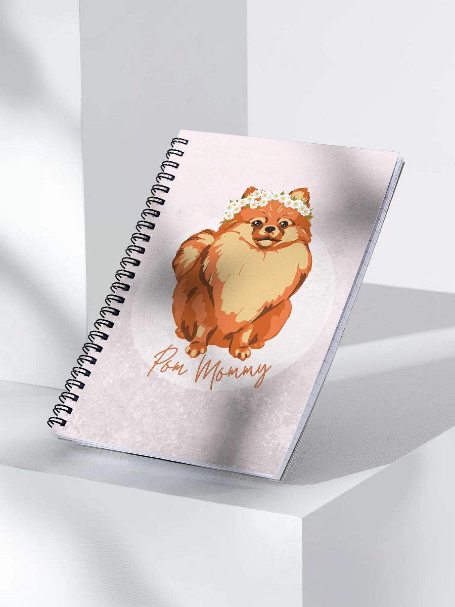 Pomeranian Mommy Spiral Notebook product image (4)