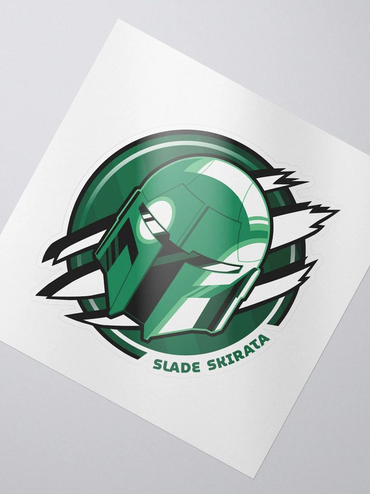 Green Name Sticker product image (2)