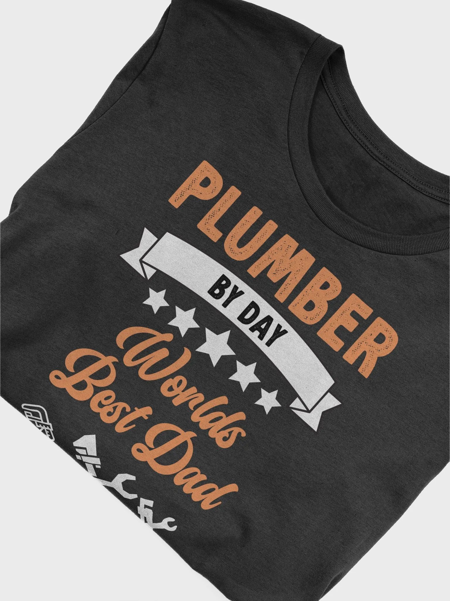 Plumber By Day Worlds Best Dad By Night Father's Day T-Shirt product image (5)